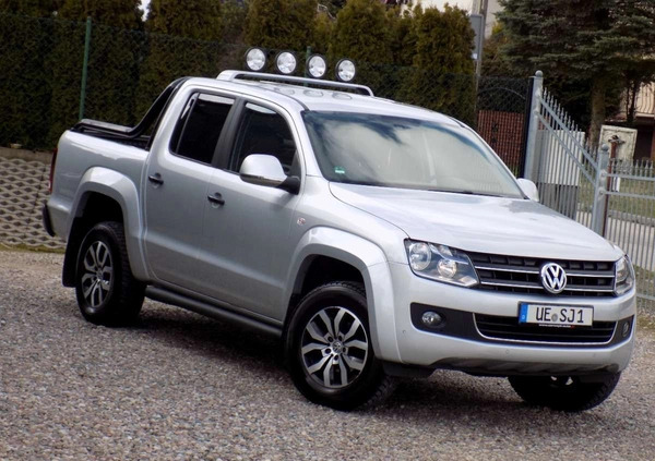 Volkswagen Amarok cena 89999 przebieg: 169999, rok produkcji 2016 z Ciężkowice małe 529